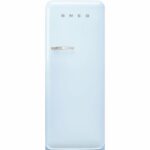 Smeg FAB28RPB5UK Réfrigérateur Rétro Avec Compartiment Congélateur – Charnière à Droite, Bleu Pastel