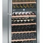 Liebherr WTES5972 Réfrigérateur à vin Vinidor à deux zones de refroidissement de 70 cm, en acier inoxydable.