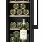 Bosch KUW20VHF0G Cave à vin encastrable Série 6, Noir