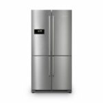 Rangemaster RSXS21SS/C Réfrigérateur congélateur de style américain - Acier inoxydable.