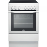 Indesit I6VV2AW Cuisinière en Céramique de 60 cm