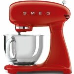 Robot sur Socle Rétro Smeg SMF03RDUK, Rouge