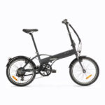 TILT 500 - VÉLO PLIANT AVEC ASSISTANCE ÉLECTRIQUE GRIS NOIR