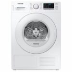 Sèche-linge à pompe à chaleur Samsung Series 5 DV80TA020TE - 8 kg, classe A++, blanc.