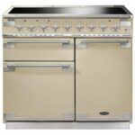 Rangemaster ELS100EICR/ Cuisinière électrique Elise de 100 cm avec induction - Crème.