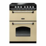 Rangemaster CLAS60ECCR/C Rangemaster Classic 60 Céramique Crème/Chrome.