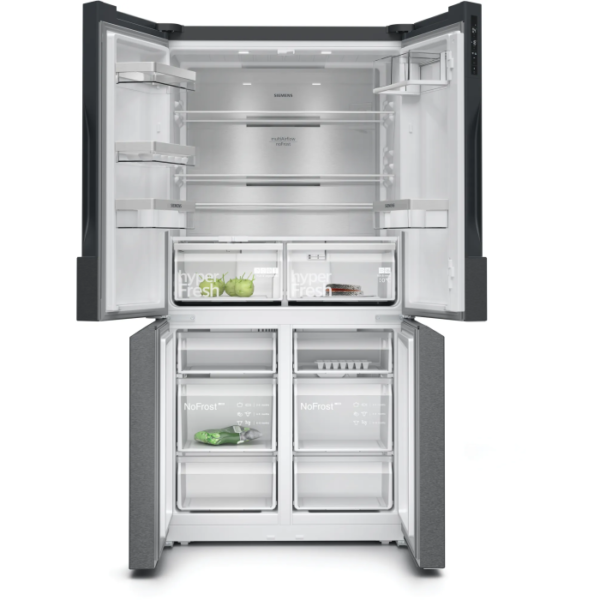 Siemens KF96NAXEAG Iq500 Réfrigérateur-congélateur à portes françaises, Multidoor 183 x 91 cm. – Image 2