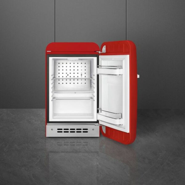 Smeg FAB5RRD3 50's Mini-réfrigérateur Rétro Avec Charnière à Droite, Rouge – Image 2