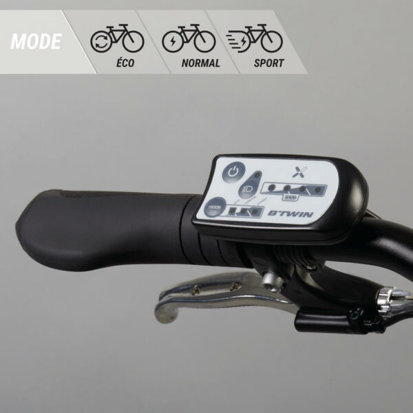 TILT 500 - VÉLO PLIANT AVEC ASSISTANCE ÉLECTRIQUE GRIS NOIR – Image 4