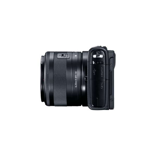CANON EOS M100 Appareil photo sans miroir avec objectif EF-M 15-45 mm f/3.5-6.3 IS STM Lens - Noir – Image 3