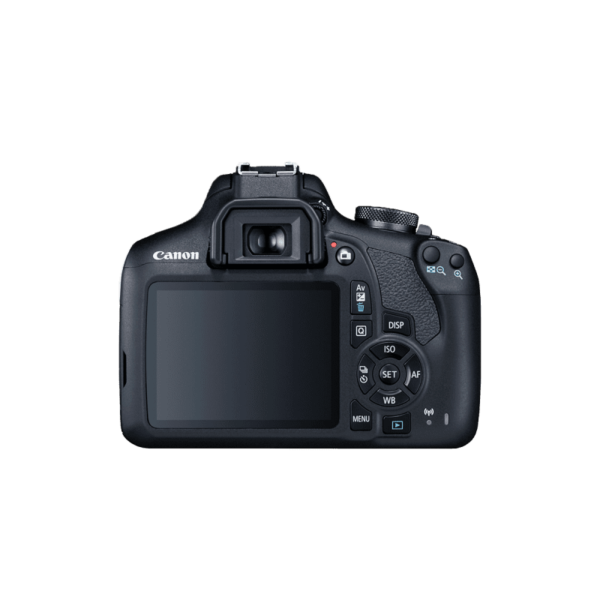 Canon EOS 2000D Appareil photo reflex numérique avec objectif EF-S 18-55mm f/3.5-5.6 IS II Noir – Image 4