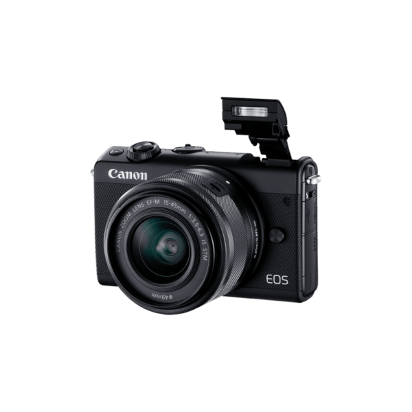 CANON EOS M100 Appareil photo sans miroir avec objectif EF-M 15-45 mm f/3.5-6.3 IS STM Lens - Noir – Image 6
