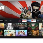 Bush Fire 65 pouces Smart TV 4K UHD HDR LED avec Freeview