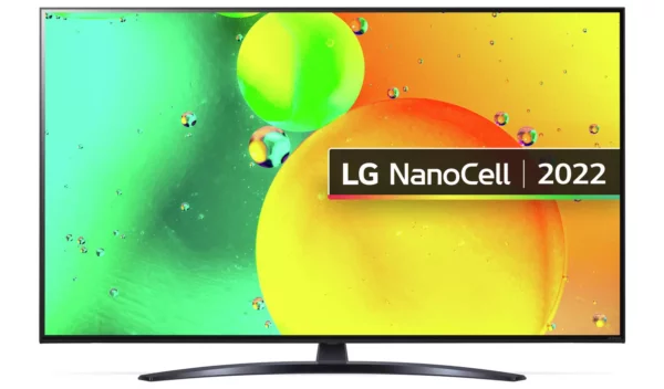 LG 55 pouces 55NANO766QA Smart 4K UHD HDR NanoCell Freeview TV