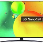 LG 55 pouces 55NANO766QA Smart 4K UHD HDR NanoCell Freeview TV