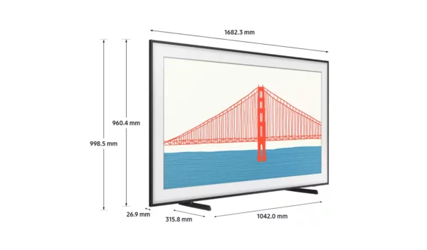 Samsung 75 pouces QE75LS03A The Frame Smart QLED TV – Image 2