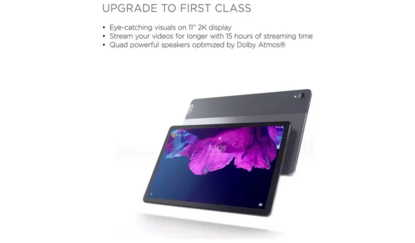 Lenovo P11 Tablette Wi-Fi 11 pouces 64 Go - Gris – Image 2
