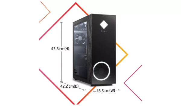HP Omen 30L Ryzen 7 16GB 256GB 2TB RTX3060Ti Gaming PC – Image 3