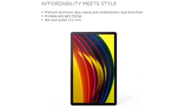 Lenovo P11 Tablette Wi-Fi 11 pouces 64 Go - Gris – Image 3