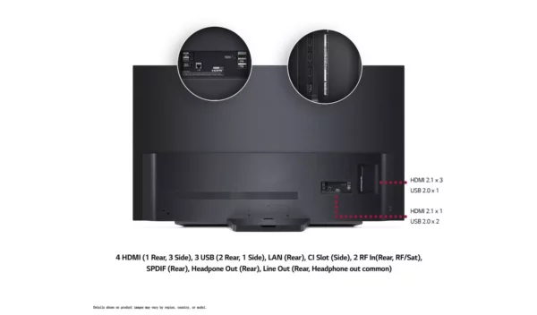 LG 77 pouces OLED77C14LB Smart 4K UHD OLED HDR Freeview TV – Image 4