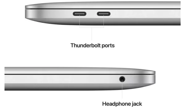 Apple MacBook Pro 2022 13 pouces M2 8 Go 256 Go - Gris sidéral – Image 4