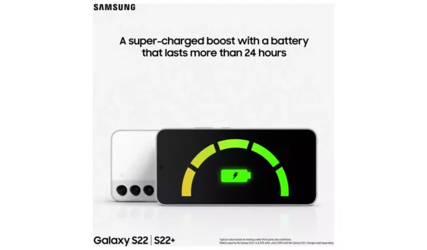 Samsung S22+ 5G 256GB Mobile Phone – Noir – Image 4