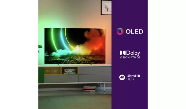 Philips 55 pouces 55OLED706 Smart 4K UHD HDR OLED Freeview TV – Image 4