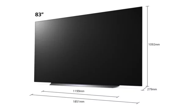 LG 83 pouces OLED83C14LA Smart 4K UHD OLED HDR Freeview TV – Image 5