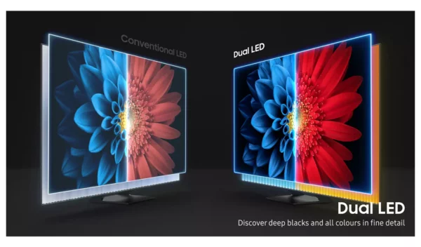 Samsung 55 pouces QE55Q60BAUXXU Smart 4K UHD HDR QLED TV – Image 5