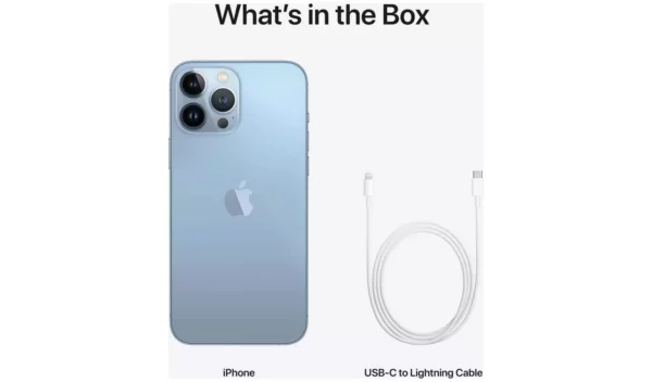 iPhone 13 Pro Max 5G 128GB Mobile Phone Sierra Blue – Image 7