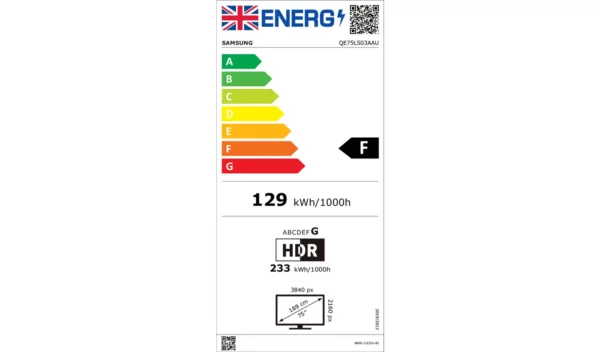 Samsung 75 pouces QE75LS03A The Frame Smart QLED TV – Image 7