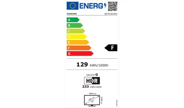 Samsung 75 pouces QE75LS03A The Frame Smart QLED TV – Image 8