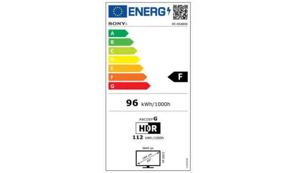 Sony 65 pouces XR65A80KU Smart TV 4K UHD HDR OLED avec tuner intégré Freeview – Image 8