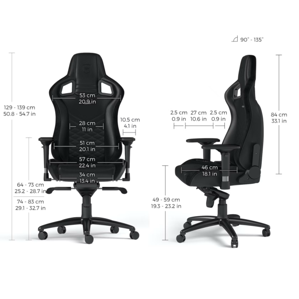 NOBLECHAIRS – EPIC BLACK – Image 6