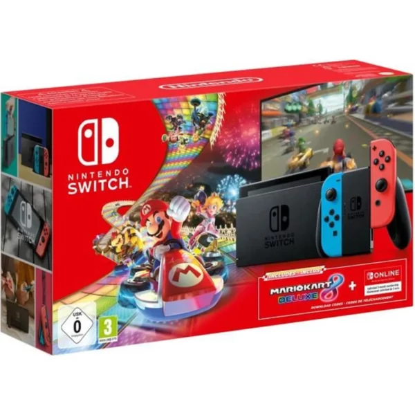 Nintendo Switch + MarioKart 8 Deluxe