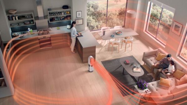 Purificateur Dyson Purifier Hot+Cool™ Gen1 (BlancArgent) HP10 – Image 6
